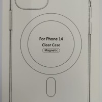 Накладка для iPhone 14 силикон MagSafe Clear Case