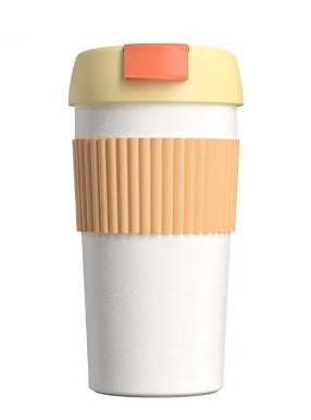 Термокружка Kiss Kiss Fish Rainbow 490ml бело-оранжевый Термокружка Kiss Kiss Fish Rainbow 490ml бело-оранжевый