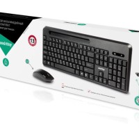 Беспроводной комплект клавиатура+мышь Smartbuy 639391AG-K, (SBC-639391AG-K) черный