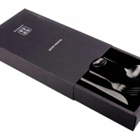 Набор столовых приборов Xiaomi Maison Maxx Modern Flatware Set (4 предмета) черный