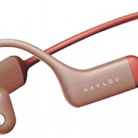 Наушники беспроводные Bluetooth Haylou BC01/100 PurFree розовые
