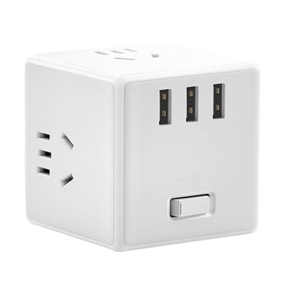 USB-Разветвитель Xiaomi Mijia Rubiks Cube Converter Wireless Edition (MJCXB3-02QM) белый USB-Разветвитель Xiaomi Mijia Rubiks Cube Converter Wireless Edition (MJCXB3-02QM) белый