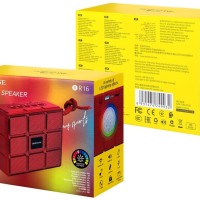 Bluetooth колонка Borofone BR16 BT5.1/1200mAh/4ч/5Вт/TF/AUX/FM красная