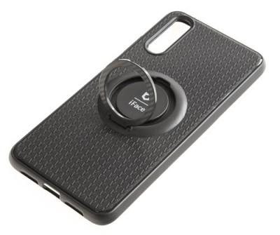 Чехол-накладка для Huawei P20 силикон iface с держателем чёрный Чехол-накладка для Huawei P20 силикон iface с держателем чёрный