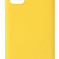 Накладка для Samsung Galaxy A31 Silicone cover желтая