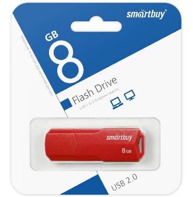 USB флеш накопитель Smartbuy 8GB Clue Red (SB8GBCLU-R) USB флеш накопитель Smartbuy 8GB Clue Red (SB8GBCLU-R)