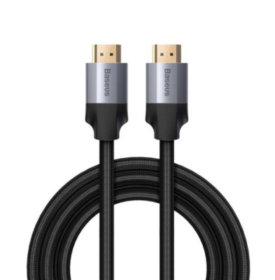 Кабель Baseus Enjoyment Series HDMI-HDMI 2м (CAKSX-C0G) Кабель Baseus Enjoyment Series HDMI-HDMI 2м (CAKSX-C0G)