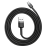 Usb Кабель-зарядка Micro Baseus Cafule 1м BG1 серебристо-черный