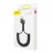 Usb Кабель-зарядка Lightning Baseus Elastic витой кабель, 2A, 1м, черный.