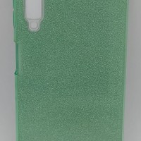 Накладка для Samsung Galaxy A7 (2018) силикон блестящий в ассортименте