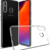 Чехол-накладка силикон 0.5мм Samsung Galaxy A60 прозрачный