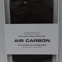 Накладка для i-Phone 12 Pro Max 6.7" K-Doo Air Carbon пластик черная