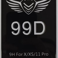 Защитное стекло для i-Phone 11 Pro/X/XS 5.8" 99D чёрное