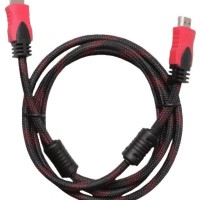 Кабель HDMI - HDMI v1.4 Cantell 1.5м красно-черный