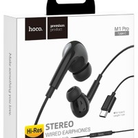 Наушники с микрофоном Hoco M1 Pro 1.2м Type-C черные