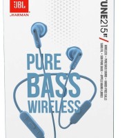 Беспроводные наушники для спорта JBL T215BT BT5.0/130mAh/10ч синие