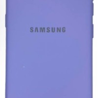 Накладка для Samsung Galaxy S8 Silicone cover без логотипа лаванда