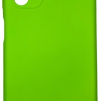 Накладка для Samsung Galaxy A13 4G Silicone cover без логотипа салатовая