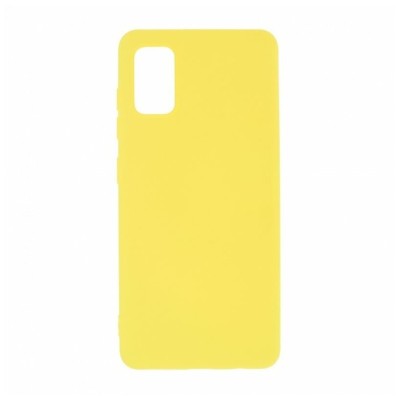 Накладка для Samsung Galaxy A41 Silicone cover желтая Накладка для Samsung Galaxy A41 Silicone cover желтая
