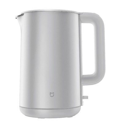 Чайник Xiaomi Mijia Electric Kettle S1 (MJDSH07YM) серебристый Чайник Xiaomi Mijia Electric Kettle S1 (MJDSH07YM) может один раз вскипятить воду и потом в течение длительного времени поддерживать постоянную температуру в 55°С, чтобы под рукой всегда был источник теплой воды. С ним не надо по несколько раз кипятить одну и ту же воду, когда можно просто наслаждаться удобством и теплой заботой современных технологий. Сделали чайник с удобной функцией поддержания температуры в 55 градусов. Ведь это очень удобно когда не нужно долго ждать кипячения чайника для того, чтобы заварить свой любимый напиток.  Совместив в одном корпусе функции чайника и термоса, можно сделать жизнь намного удобнее.  Нагревательный элемент чайника имеет мощность в 1800 Вт, что позволяет вскипятить воду за 7 минут. Чайник Xiaomi 1S имеет три автоматических устройства защиты – автоматическое отключение при закипании воды, также чайник отключится при недостаточном уровне воды и отключение при снятии чайника с базы-подставки.  Даже при закипевшем чайнике устройство не обжигает руки.