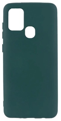 Накладка для Samsung Galaxy A21S Silicone cover болотная Накладка для Samsung Galaxy A21S Silicone cover болотная