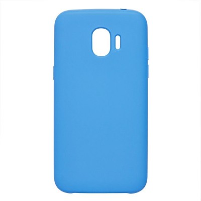 Накладка для Samsung Galaxy A5 (2018)/A8 (2018) Silicone cover голубая Накладка для Samsung Galaxy A5 (2018)/A8 (2018) Silicone cover голубая