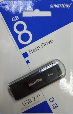 USB флеш накопитель Smartbuy 8GB Clue Black (SB8GBLM-K) USB флеш накопитель Smartbuy 8GB Clue Black (SB8GBLM-K)