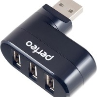 USB-хаб Perfeo 3 порта (PF-VI-H024) черный