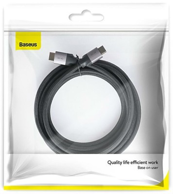 Кабель Baseus Enjoyment Series HDMI-HDM 3м (CAKSX-D0G) Кабель Baseus Enjoyment Series HDMI-HDM 3м (CAKSX-D0G)