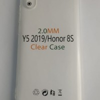 Чехол-накладка силикон 2.0мм Huawei Y5 (2019)/Honor 8S прозрачный