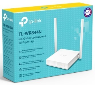 Wi-Fi роутер TP-Link TL-WR844N белый Wi-Fi роутер TP-Link TL-WR844N белый