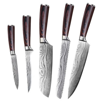 Набор кухонных ножей Xiaomi Spetime 5-Piece Steel Kitchen Knife Set G05-RE (5 ножей) красный Набор кухонных ножей Xiaomi Spetime 5-Piece Steel Kitchen Knife Set G05-RE (5 ножей) красный