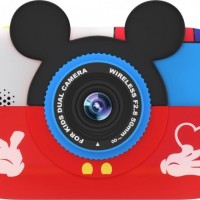 Детский фотоаппарат X18 2 камеры красный