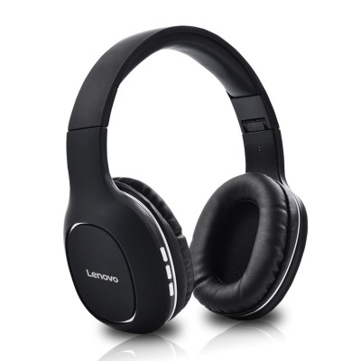 Стереонаушники Bluetooth полноразмерные Lenovo HD300 BT5.0/300mAh/11ч черные Стереонаушники Bluetooth полноразмерные Lenovo HD300 BT5.0/300mAh/11ч черные