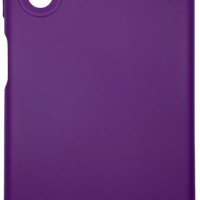 Накладка для Samsung Galaxy A13 4G Silicone cover без логотипа фиолетовая