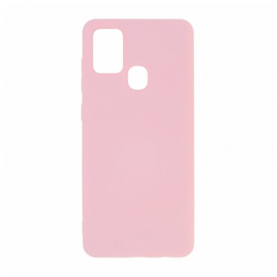 Накладка для Samsung Galaxy A21S Silicone cover розовая Накладка для Samsung Galaxy A21S Silicone cover розовая