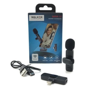 Микрофон Walker WRM-51 Lightning Black Микрофон Walker WRM-51 Lightning Black