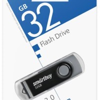 USB флеш накопитель Smartbuy 32GB Twist (SB032GB2TWK) черный