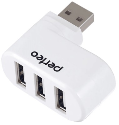 Perfeo USB-HUB 3 Port, (PF-VI-H024 White) белый Perfeo USB-HUB 3 Port, (PF-VI-H024 White) белый