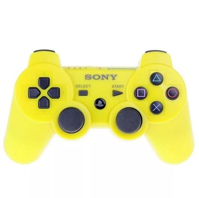 Bluetooth-контроллер для Playstation 3 Dualshock 3, желтый Bluetooth-контроллер для Playstation 3 Dualshock 3, желтый