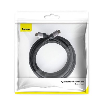 Кабель Baseus Enjoyment Series HDMI на HDMI 5м (CAKSX-E0G) Кабель Baseus Enjoyment Series HDMI на HDMI 5м (CAKSX-E0G)