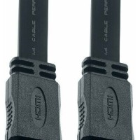 Кабель HDMI - HDMI v1.4 Perfeo (H1302) 2м плоский