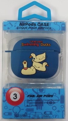 Силиконовый светящийся в темноте чехол для AirPods 3 Luxo Kaws рисунок №21 Силиконовый светящийся в темноте чехол для AirPods 3 Luxo Kaws рисунок №21
