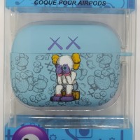 Силиконовый светящийся в темноте чехол для AirPods Pro Luxo Kaws рисунок №38