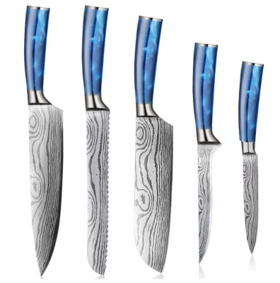 Набор кухонных ножей Xiaomi Spetime 5-Piece Steel Kitchen Knife Set G05-BU (5 ножей) синий Набор кухонных ножей Xiaomi Spetime 5-Piece Steel Kitchen Knife Set G05-BU (5 ножей) синий
