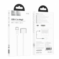 Usb Кабель-зарядка для Macbook Hoco X103 5A 140Вт 2м белый