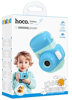 Детский фотоаппарат Hoco DV201 синий Детский фотоаппарат Hoco DV201 синий