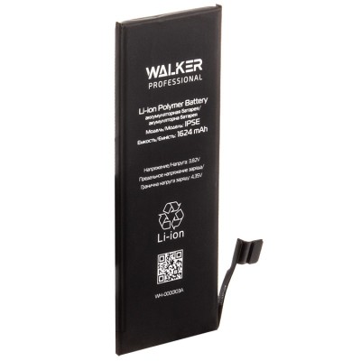 Аккумуляторная батарея Walker для i-Phone 5SE 1624mAh Аккумуляторная батарея Walker для i-Phone 5SE 1624mAh