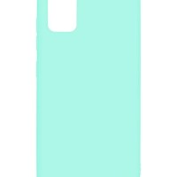 Накладка для Samsung Galaxy A02S/M02S Silicone cover бирюзовая