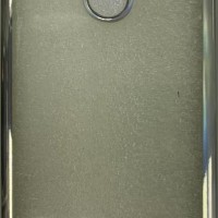 Накладка для Xiaomi Redmi 4 Pro силикон прозрачный бока цветной серебристый